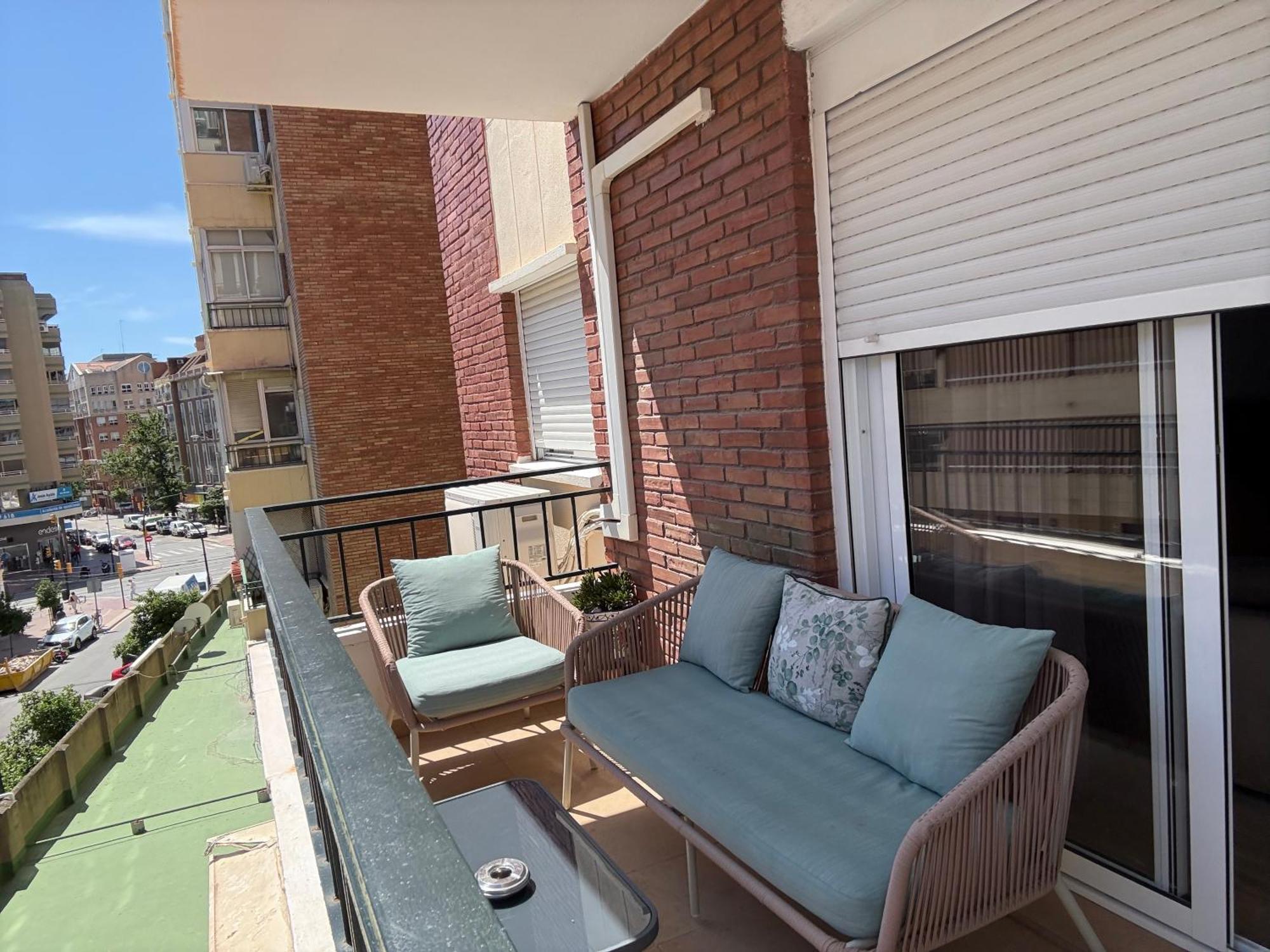 Galvez Flat, At Principal Railway Station In Malaga Apartment Bagian luar foto